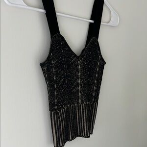 NWT Ramy Brook Black Sleeveless Top